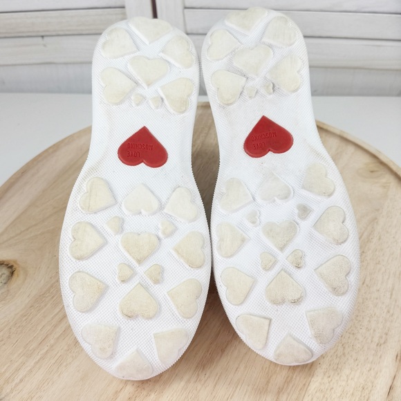 Love Moschino Scarpad Running 60 Sneakers Primary Multicolor Size 40 US 10 - Picture 8 of 11